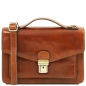 Preview: Tuscany Leather Herrentasche Eric Honigfarben Preview: Tuscany Leather Herrentasche Eric Honigfarben